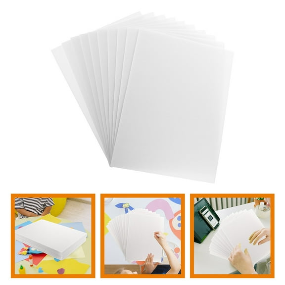 Masteelf  10 Pcs Thick Foam Board Boards for Projects Decoration White