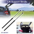thumbnail image 2 of Unique Bargains 2 Pcs Rear Hatch Lift Support Struts Gas Spring No.46827091 for Fiat Panda Hatchback 2003-2011 Black, 2 of 7