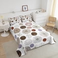 thumbnail image 4 of Erosebridal Gradient Fireworks Bedding Twin Comforter Set,Geometric Circle Down Comforter,Lines Polka Dots Bedding Sets Twin With Comforter,Microfiber Abstract Room Decoration,Reversible,2-Piece, 4 of 8