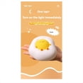 thumbnail image 3 of Huevo Pollo Silicona Pat Lámpara USB Luz Luz de Enfermería Huevo de Niños Led Lámpara de Mesa Decoración Hogar, 3 of 5