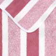 thumbnail image 4 of NC 2 Piece Bath Towel Set, Double Stripe Microfiber Soft Fast Drying Towels, Pink, 4 of 5