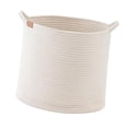 thumbnail image 4 of Cesta tejida de cuerda de algodón Cesta de almacenamiento de cuerda tejida Contenedor de juguetes para perros y gatos Nórdico Simple SG, 4 of 9