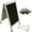 6 - White Finish, variant on Excello Global Products Sandwich Board Sidewalk Chalkboard Sign 40x23 Standing Sign A-Frame - 1 - Rustic - EGP-CKB-0010