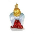 thumbnail image 3 of Old World Christmas Blown Glass Ornament for Christmas Tree, Red Angel Holding Lyre, 3 of 4