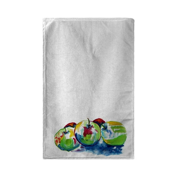 Betsy Drake Interiors Three Apples Beach Towel