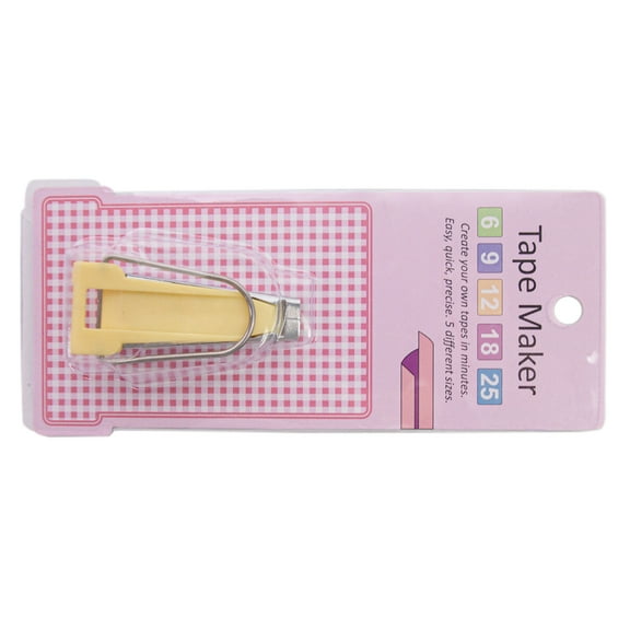 Bias Tape Maker Tool Fabric Sewing Quilting Bias Binding Maker 6/9/12/18/25mm Quilting Tool for Sewing Enthusiasts