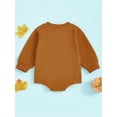 thumbnail image 4 of Newborn Baby Boy Girl Halloween Outfit Ghost Oversized Sweatshirt Romper Casual Long Sleeve Jumpsuit Cute Fall Clothes, 4 of 8