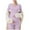 Purple, variant on QIUOMBBP Pregnant Women's Solid Color Round Neck Long Sleeved Top To Be Worn As A Base During Pregnancy Black XL