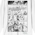 thumbnail image 2 of Attack On Titan Levi's Hallucinations Adult White Long Sleeve Tee-Medium, 2 of 7