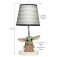 thumbnail image 3 of Lambs & Ivy Star Wars The Child/Baby Yoda Nursery Lamp with Shade and Bulb, 3 of 5