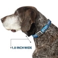thumbnail image 6 of Buckle-Down Pet Collar, Dog Collar Metal Seatbelt Buckle, Landscape Snowy Mountains, 9.5 to 13 Inches 1.0 Inch Wide, 6 of 8