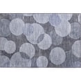 thumbnail image 2 of Addison Rugs Mayfield Premium Machine Washable Transitional Geometric Denim Rectangle Rug, 1'8" x 2'6", 2 of 6