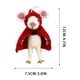 thumbnail image 5 of Ornamento ratón poodle doctor, pendiente mouse alpaca, estilo moderno, decoración de oficina, para hogar, metal resistente, diseño atractivo, ideal para dormitorio, 5 of 7