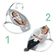 Ingenuity Infant to Toddler Rocker & Foldable Baby Bouncer Seat - Cuddle Lamb (Unisex)