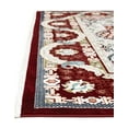 thumbnail image 6 of Unique Loom Narenj Collection Area Rug - Glasgow (3' x 13' 1" Runner Burgundy/Blue), 6 of 7