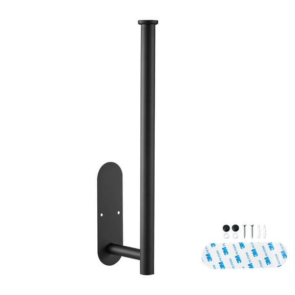 KFFKFF Under-Cabinet Paper Towel Holder, Superior Stainless Steel Construction, Wall-Mountable with Self-Adhesive or Drilling Options, Ideal for Kitchen, Bathroom, and Pantry