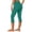 C-Mint Green169, variant on DHFJKG High Waisted Yoga Pants Women Capri Leggings With Pockets Buttery Soft Athletic Fitness Cropped Tights