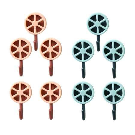 

Virmaxy Sales Punching Free Strong Adhesive Hook Wall Coat Hook Multifunctional Household Hook