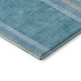 thumbnail image 4 of Addison Rugs Mayfield Washable Transitional Art Deco Teal Rectangle Rug, 2'6" x 3'10", 4 of 6