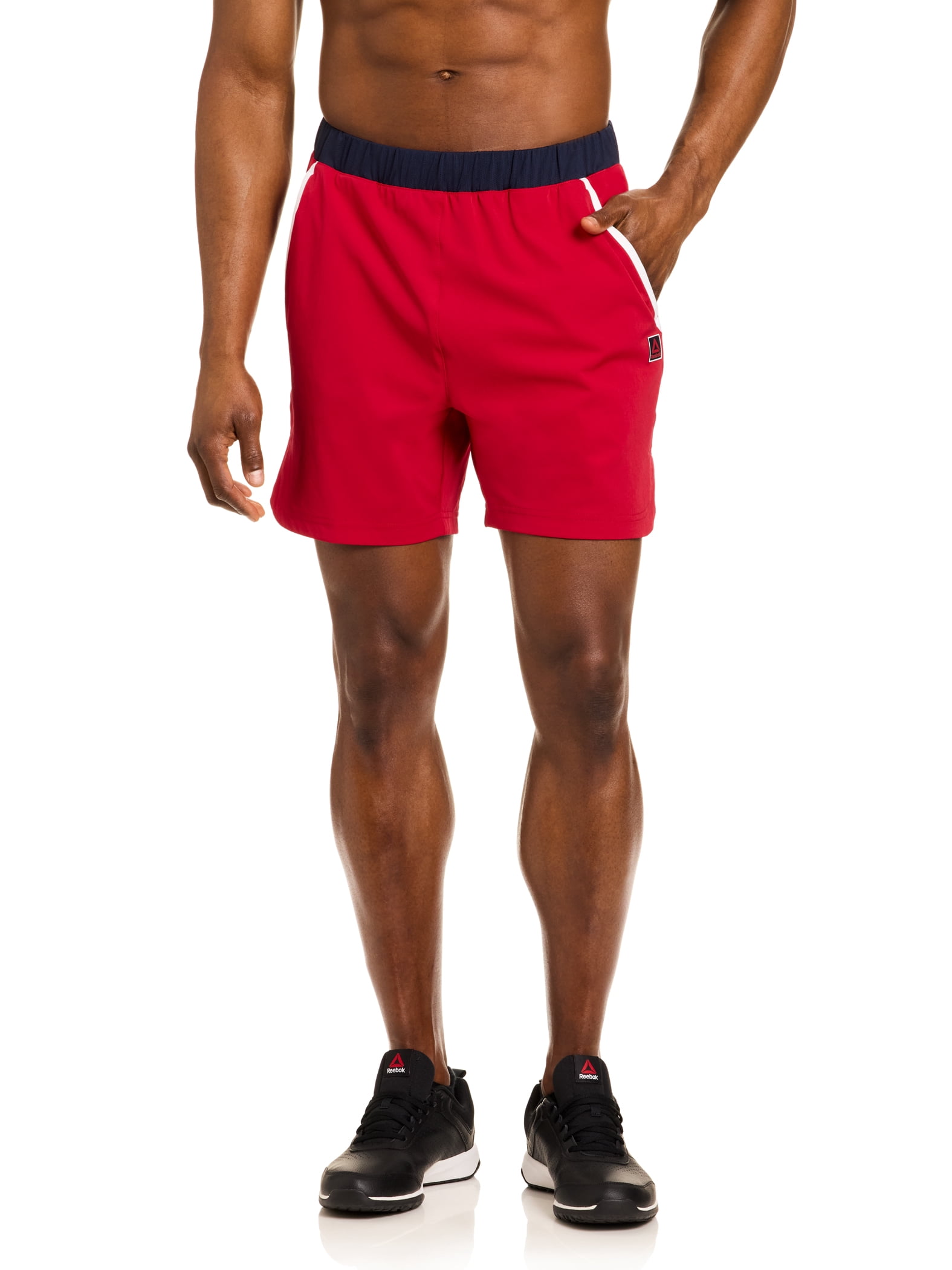 Reebok Men's and Big Men's Challenger Woven Performance Shorts, 6" Inseam, Sizes S-3XL