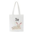 thumbnail image 4 of Easter Bunny Basket Bags for Kids,Canvas Cotton Personalized Candy Basket Rabbit, 4 of 9