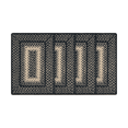 thumbnail image 3 of Homespice Manchester Jute Braided Vintage Placemat 13" x 19" Rect. ( Pack Of 4 ) Black Table Placemat For Dining Table Mat, Spoon Rest Mats, Table Top And Hot Pot Holders, 3 of 8