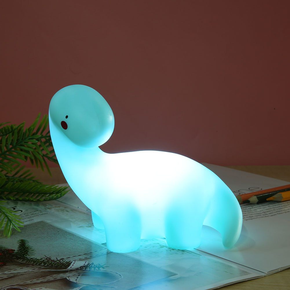 Details about   Cartoon Dinosaur LED Night Light Kids Bedroom Table Sleeping Lighting Lamp Gift 