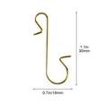 thumbnail image 6 of PPgejGEK Luxury Christmas Ornament Hooks 50PCS Decorative Hanging Hooks with Elegant Design for Christmas Tree and Easter Decorations, 6 of 9