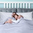 thumbnail image 4 of ESHINE Full Body Pillow for Adults - Enhanced Sleeping Experience with Gel Infused Cooling and Shredded Memory Foam, Oeko-TEX/CertiPUR-US Certified - 20x54 Long Pillows, 4 of 8