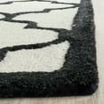 thumbnail image 3 of SAFAVIEH Cambridge Kevin Geometric Wool Area Rug, Ivory/Black, 5' x 8', 3 of 6