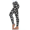 thumbnail image 5 of White Mark Women’s 2-Pack Halloween Cat Leggings, 5 of 6