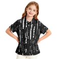 thumbnail image 3 of Abcomgle Polo Shirts for Boys Toddler Short Sleeve Pique Polo Shirts Button Down Striped School Uniform Shirts Moisture Wicking Collared Dress Shirts for Boys, 3 of 8