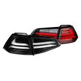 thumbnail image 1 of Spec D Tuning LT-GLF15JMLED-TM Black Fiber Optic LED Tail Lights for 2015 & Up Volkswagen Golf MK7, 1 of 4