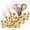 White, variant on Farmhouse Elephants Kitchen Dish Towels for Drying Dishes Set of 3, Spring Summer Sunflowers Wood Grain Waffle Weave Microfiber Hand Tea Bathroom Towels Quick Dry & Absorbent Towel 15.7x23.6