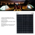 thumbnail image 3 of Solar Panel, 15W Dual USB Output Waterproof Portable Solar Panel Eco Friendly 16V  for Electronic Devices, 3 of 8