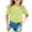 Light Green, variant on Hiijoy Toddler Girls T Shirt Cat Print Short Sleeve Cotton T-Shirt Summer Casual Tshirt