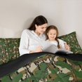 thumbnail image 4 of Feelyou Branches Bedding Comforter Set 7-Piece, Retro Camo Full Bedding Set, 4 of 7