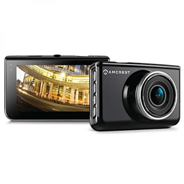 Amcrest Full-HD 1080p Dash Camera ACD-830B (Black) Car DVR Dashcam with