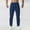 Navy, variant on Goodtrade8 Sweatpants Men Zipper Pockets Baggy Athletic Elastic Waist Activewear Joggers Gym Pants for Men Work