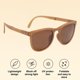 thumbnail image 3 of Mini gafas de sol plegables polarizadas fáciles de llevar, perfectas para llevar en el bolsillo, el coche y el bolso. TUNC Sencillez, 3 of 5