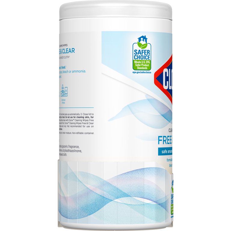 Clorox, Cleaning Wipes, 75 Count, Light Lemon Scent - Walmart.com