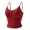 Wine, variant on ZNQHFRE Women's Lace Camisole Tank Top With Built-In Bra Pads, Adjustable Spaghetti Strap, Sleeveless Layering Cami Top L