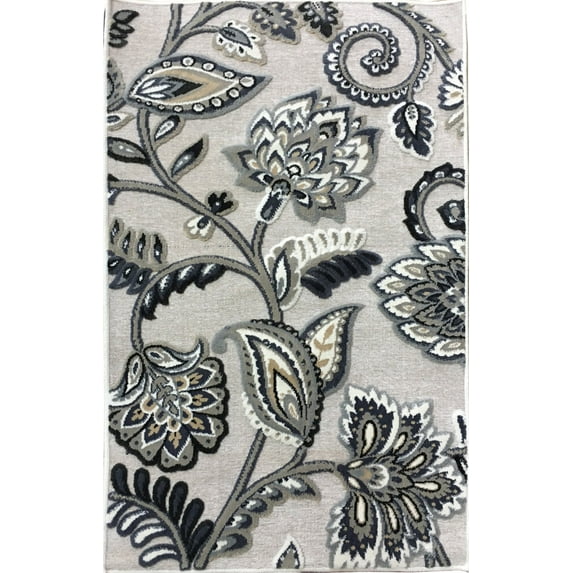 Home Dynamix Arrington Collection Chenille Transitional Area Rug for Modern Home Decor