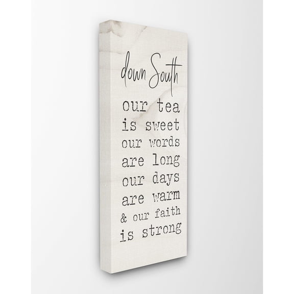 The Stupell Home Decor Collection Down South Canvas Wall Art