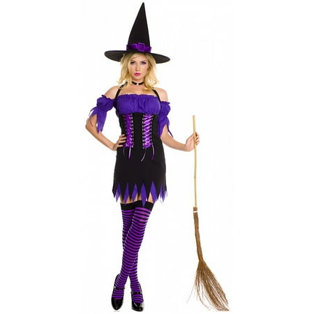 Devious Witch - Devious Witch Adult Costume - Medium/Large