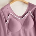 thumbnail image 6 of hengsof Women's Maternity Long Sleeve Tops Tummy Control Casual Wear Suitable for Daily Wear for Pregnant Women, 6 of 7