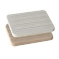 thumbnail image 2 of Diatomaceous Soap Dish,Earth Absorbent Bar Soap Dish Saver, Quick-Dry Diatomite Soap Holder for Bathroom Shower 4.3 x 3.5 Inch, 2 of 6