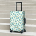 thumbnail image 6 of Disketp Daisy Floral A Elastic Travel Luggage Cover Travel Suitcase Protective Cover For Trunk Case Apply To 18''-32'' Suitcase Cover-Medium, 6 of 7