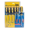 thumbnail image 3 of Juego 6 pzs Desarmadores Mango Bimaterial Keer Punta magnetica Amarillo Acero Destornilladores, 3 of 3