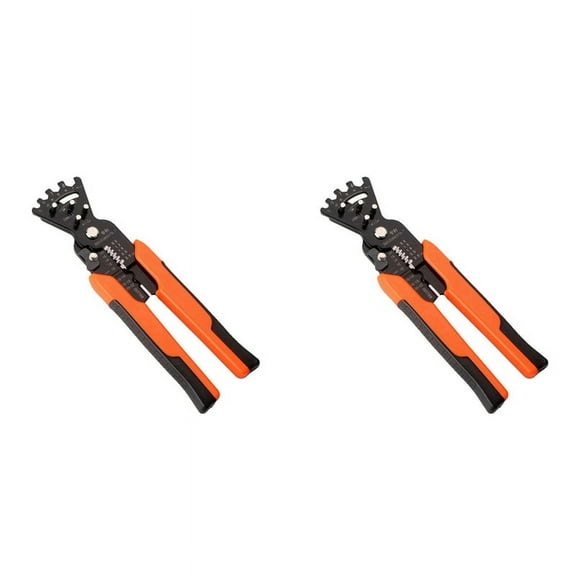 2X 5-In-1 Stripping Pliers Multifunctional Wire Bending Pliers Electrician Bending Tool